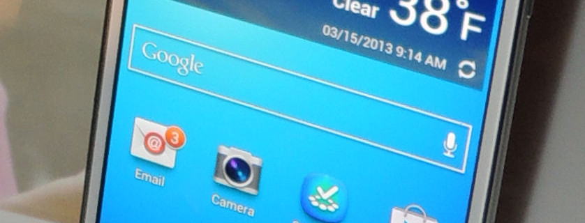 Galaxy S4 Front