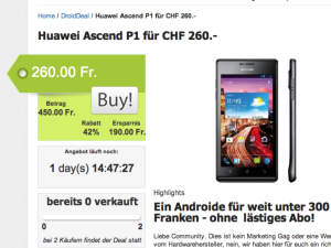 Das Deal Portal für faire Android Deals - für die Android Community!