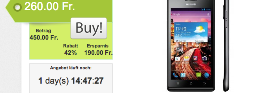 Das Deal Portal für faire Android Deals - für die Android Community!