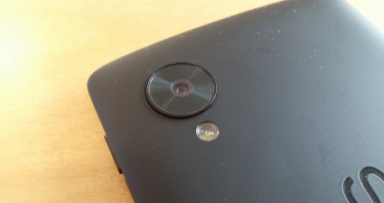 Die Kamera und der LED Blitz des Nexus 5
