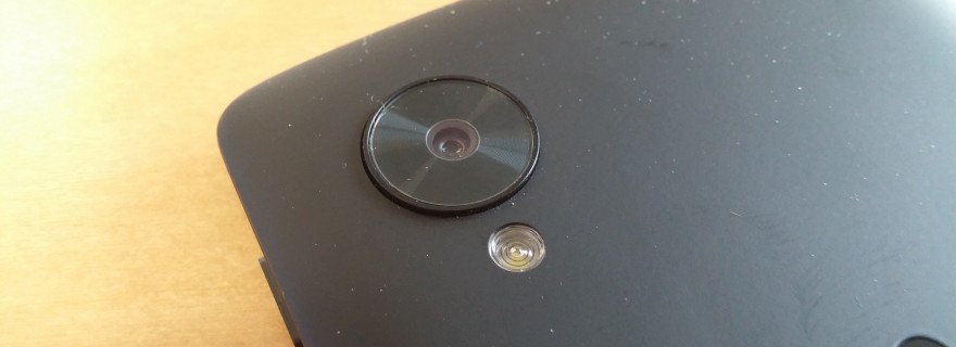 Die Kamera und der LED Blitz des Nexus 5