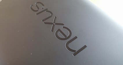 Der Nexus Schriftzug des Nexus 5