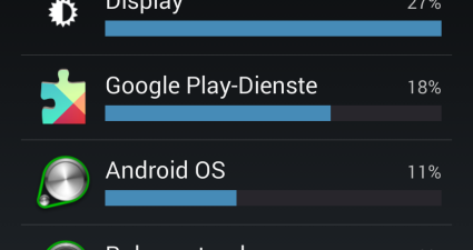 Nexus 5 Akkuverbrauch